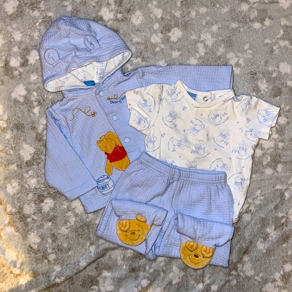 Pooh hunny pot set